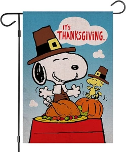 Erntedank Garten Flagge 12x18 Zoll - doppelseitig Herbst Türkei Hof Dekoration - Bild 1 von 6