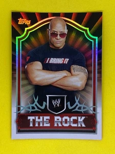 The Rock Topps WWE Classic 2011 Sports Wrestling Trading Card 57 - Picture 1 of 1
