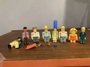 The Simpsons Playmates TRU BLOCKO Set 8 Baustein Figuren - unvollständig - Bild 1 von 5
