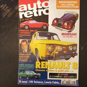 AUTO RETRO 197 FORD MUSTANG 429 CJ MACH 1 RENAULT 8 S FERRARI 250 GT vw scirocco - Foto 1 di 3