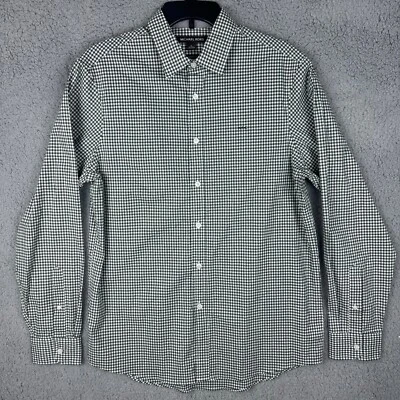 Camisa Michael Kors Hombre Mediana Verde Cuadros Calce Clásico Oficina Evento Informal Foto 1 de 4