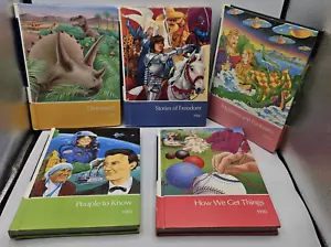 ChildCraft Annuals 1986 - 1990 Hardcover: Mysteries & Fantasies, Dinosaurs.... - Picture 1 of 11