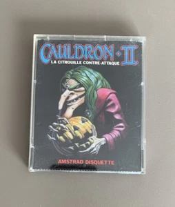 Jeu Cauldron 2 Amstrad CPC 6128 664 Disk Palace Software PAE 1028 Edition Fr - Zdjęcie 1 z 11