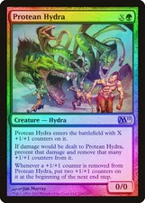 Protean Hydra FOIL Magic 2011 / M11 PLD Green Rare MAGIC MTG CARD ABUGames