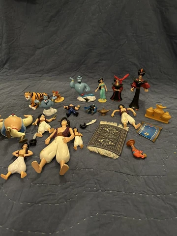 Vintage 1993 Disney Princess Jasmine Aladdin Action Figures Toys Cover