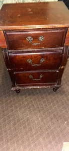 Nightstand With Drawers (price Negotiable) - Picture 1 of 5