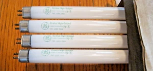 NEW GE Fluorescent Light Bulb Lamps 54W F54W T5 835 ECO 46" in 46760 4Pk Ecolux - Picture 1 of 5