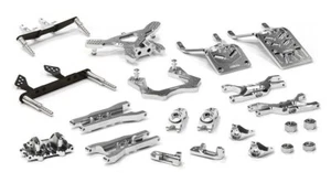 Kit Sospensioni Integy T3 1/10 Stampede 2WD T8651SILVER - Foto 1 di 1