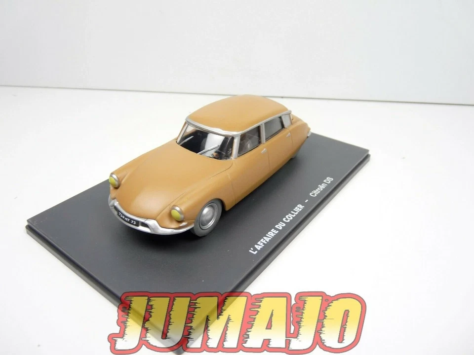 FIL28 1/43 VOITURE Resine BD Blake & Mortimer : Citroen DS L'affaire du collier - Immagine 1 di 1