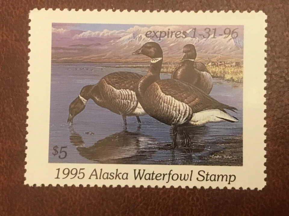 ICOLLECTZONE US Alaska 1995 VF NH Duck Stamp - Image 1 of 1