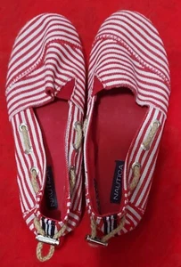 red stripe Shoes By Nautica - Picture 1 of 1