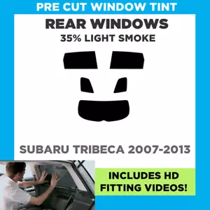 Pre Cut Window Tint For Subaru Tribeca 2007-2013 - 35% Light Rear - Picture 1 of 6