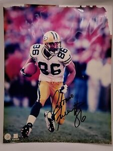 Green Bay Packers Photo Autographed by Antonio Freeman 8x10
