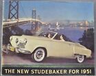 1951 Studebaker Catalog Brochure Commander Champion Starlight Regal Original 51