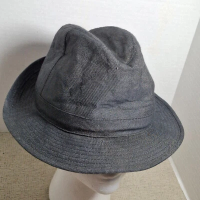 Fedora masculina Banana Republic/55% viscose/100% poli forro/M/L feita na Itália - Imagem 1 de 4