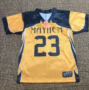 Cisco Football Practice Mayhem Jersey Yellow & Black #23 Men's Size M - Picture 1 of 7