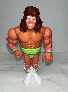 WWF Hasbro Series 1 The Ultimate Warrior Works Titan Sports WWE Wrestling Figure - Picture 1 of 8