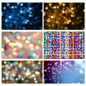 Dream Light Spot Vinyl Photography Backdrop Props Background Photo Studio Cloth - Picture 1 of 15