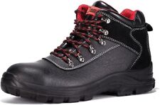 Men's Safety Work Boots Utility and Warehouse Shoes Steel Toe Waterproof 7777