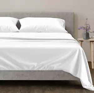 100% Egyptian Cotton Split King Sheets Sets for Adjustable Bed - 600 Thread Coun - Picture 1 of 8