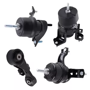 4Pcs Engine Motor & Transmission Mount Set For Toyota Camry 2.5L 2010-2011 A4295 - Foto 1 di 11
