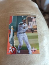 Marcus Semien 2020 Topps Opening Day Red Foil #178 Oakland Athletics Parallel NM
