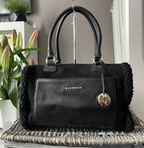 RJR. John Rocha Black leather handbag - Picture 1 of 13