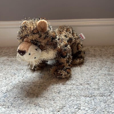 Ganz Webkinz  Cheetah Plush Tiger Leopard  Stuffed Animal Cat Spotted - Image 1 of 4