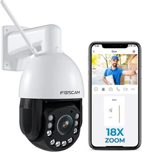 Foscam SD4H 18X Optical Zoom Smart 4MP PTZ WiFi Camera with Spotlight - Picture 1 of 13