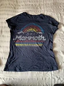 PALMER CASH Youth Large T Shirt Ski Mammoth Graphic - Picture 1 of 7
