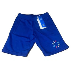 Adidas Originals Kids' Adicolor Shorts, Collegiate Royal, X-Small - Picture 1 of 6