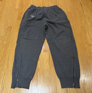 VINTAGE NY Jets Jogginghose Herren XXL grau NFL Heavyweight Reebok Tapered Zip Leg - Bild 1 von 6