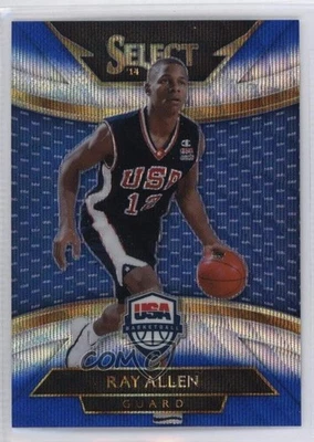 2014-15 帕尼尼精选 Courtside 蓝色和银色 Prizm Ray Allen #235 名堂 — 第 1/2 张图片