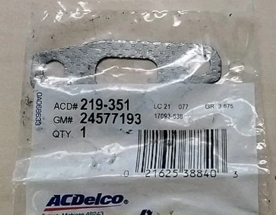 Junta de cubierta de bomba de inyección de aire secundaria ACDelco GM#24577193 NUEVA Foto 1 de 2