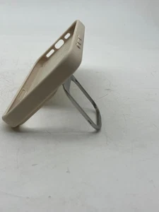 ESR iPhone 15 Pro Hülle Cloud Series MagSafe Soft Silikon Stash Stand - Hellbraun - Bild 1 von 4