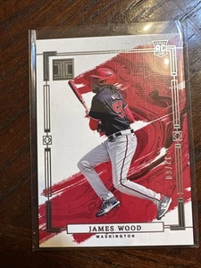 2024 Panini Impeccable - James Wood #41 Silver /60 (RC) - Picture 1 of 3