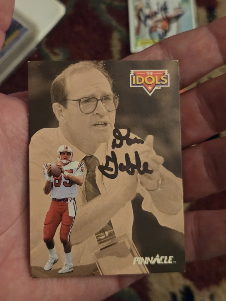 Tarjeta autógrafa Dan Gable 1992 Pinnacle #352 Hof Legend Wrestling Iowa Hawkeyes Foto 1 de 2