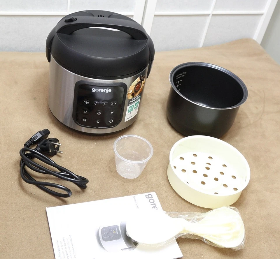 GORENJE - HISENSE GORENJE GERMANY GMBH Gorenje Multikocher MC2SBK Kompakt, Reiskochen, Dünsten, Braten, Dämpfen