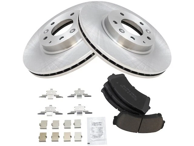 Kit de pastillas de freno delanteras y rotor para Ford Fusion 2006-2012 2010 2011 2009 FD422QQ Foto 1 de 1