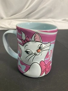 Disney Store Pink & White MARIE The Aristocats Cat Coffee Mug Tea Cup 3D - Picture 1 of 7