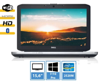 Dell e5520 i3-2310, 2.1GHz, DVD-RW, FireWire, B Ware, Windows 10 - Bild 1 von 4