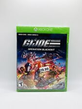 Xbox One Series X Game New G.I. GI Joe Operation Blackout Microsoft Authentic