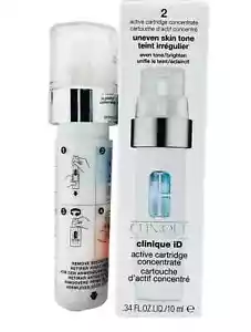 Clinique ID Active Cartridge Concentrate 2 For Uneven Skin Tone 0.34 New In Box - Picture 1 of 1