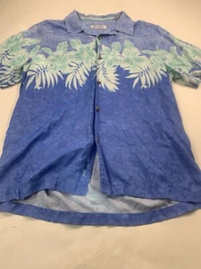 Tommy Bahama Hemd Herren Large Blau Kurzarm The Coconut Point Island Zone - Bild 1 von 18