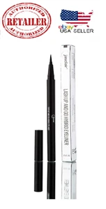 Lash Glue And Eyeliner In One Black Fake False Eye Lashes Thick Kiss Mink Hybrid - Picture 1 of 6