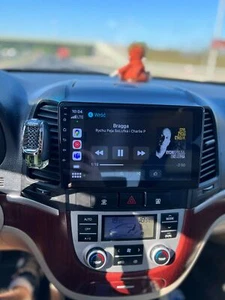 32G Für Hyundai Santa Fe 2 2006-2012 Android 13 Autoradio CarPlay GPS Navi BT - Bild 1 von 12
