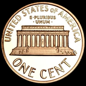 1996 S Lincoln Memorial Proof Penny aus Proof Set   - Bild 1 von 1
