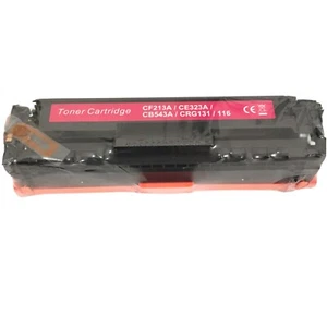 Cartucho de tóner de impresora magenta sellado compatible con CF213A CE323A CB543A CRG131 - Imagen 1 de 3