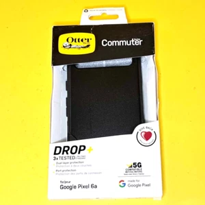 🔥BRAND NEW🔥 OTTERBOX COMMUTER SERIES CASE BLACK GOOGLE PIXEL 6a SECURE GRIP - Photo 1 sur 9