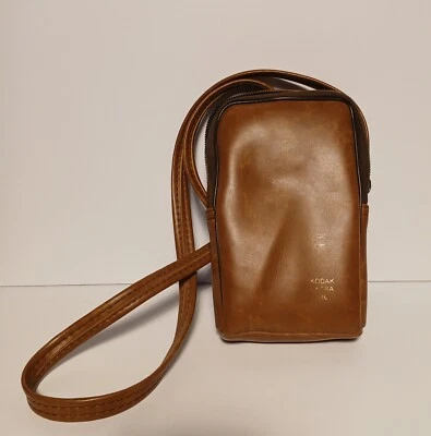 Bolso de Mano Kodak De Colección Cuero Cámara (Para Ektra)- Excelente Estado Foto 1 de 3